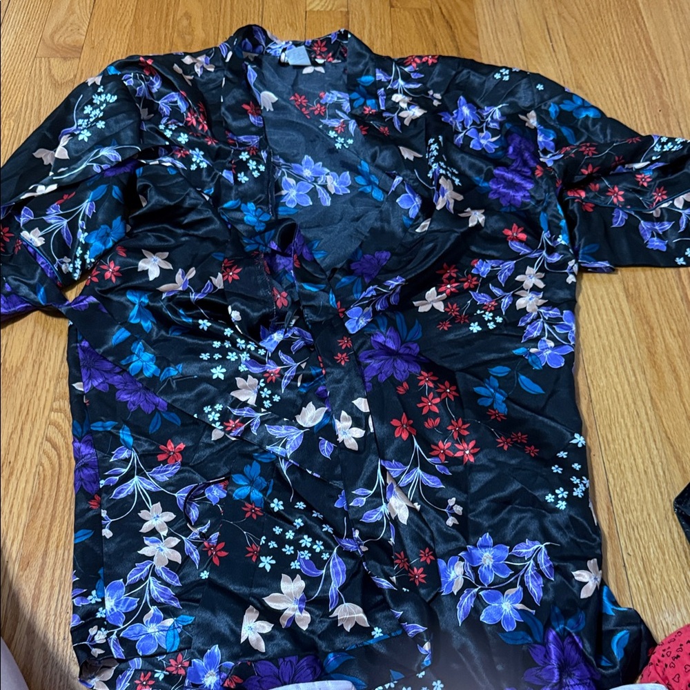 Linea Donatella Black Floral Jacket